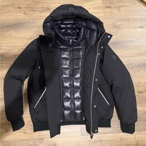 Mackage Dixon Down Jacket (Black Bomber)